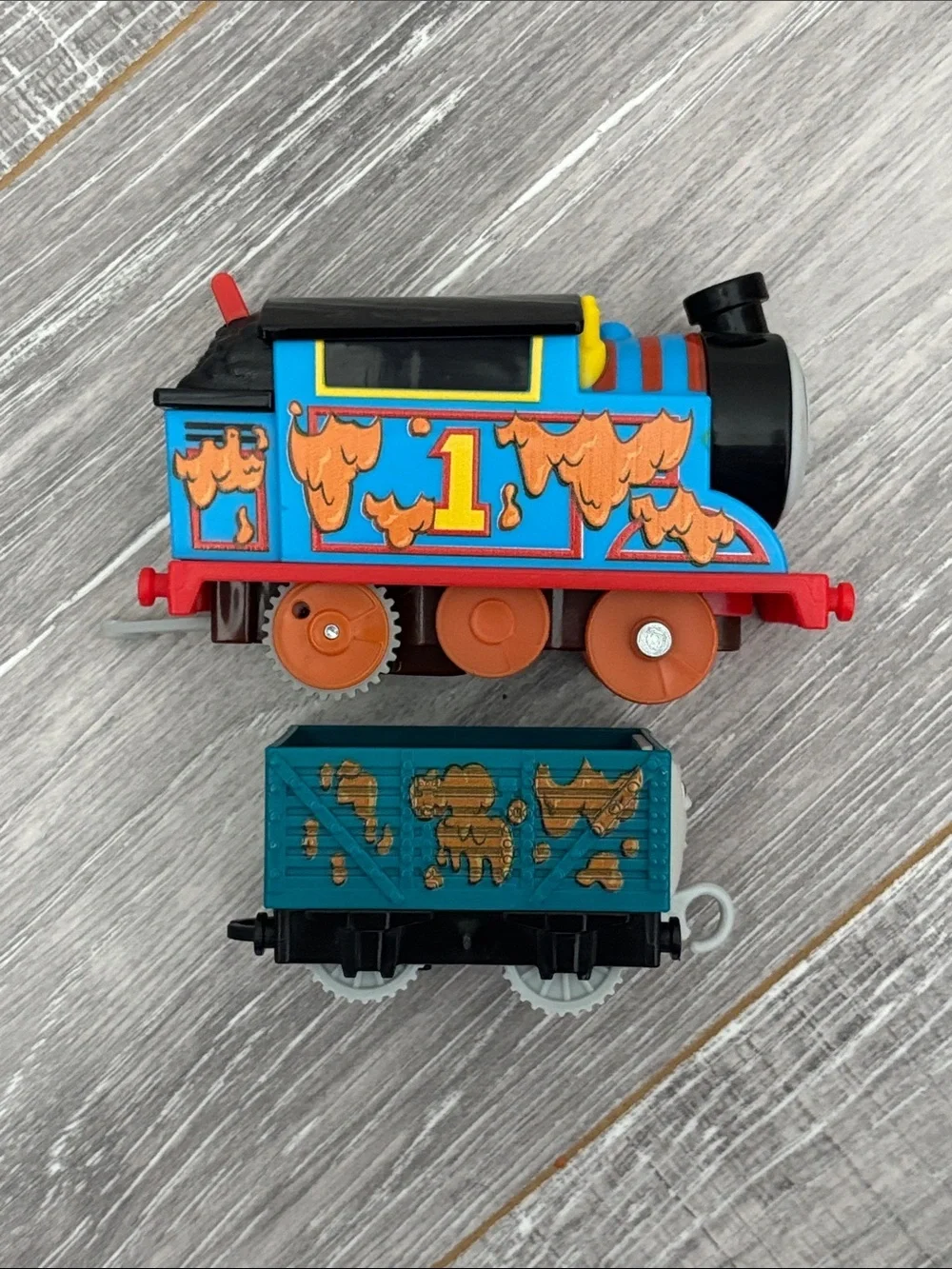 Motorized Muddy Farm Thomas & Troublesome Truck - All Engines Go Thomas & Friend